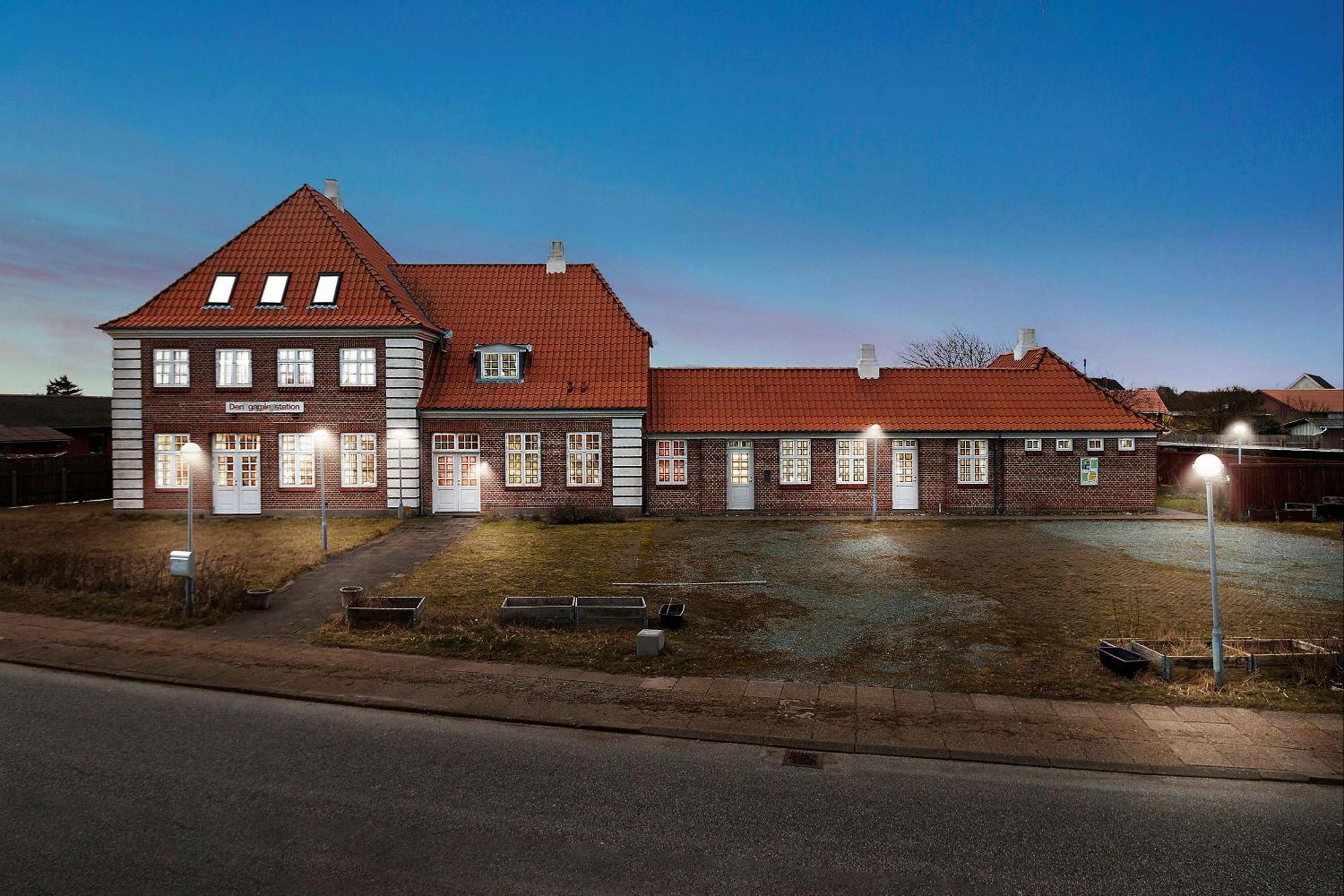 Bed and Breakfast Hirtshals Gamle Station Esterno foto